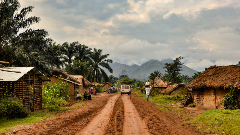 The outskirts of Bukavu, Democratic Republic of Congo