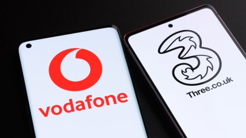 Vodafone three