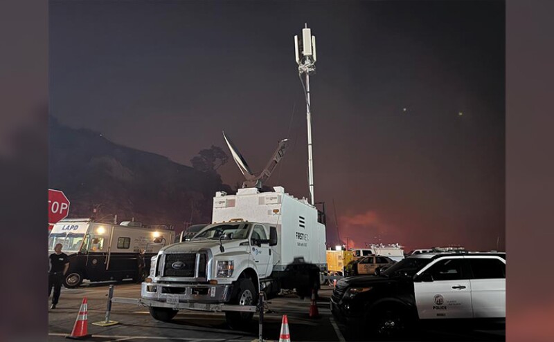 FirstNet Satellite Cell on Light Truck (SatCOLT) provides emerge